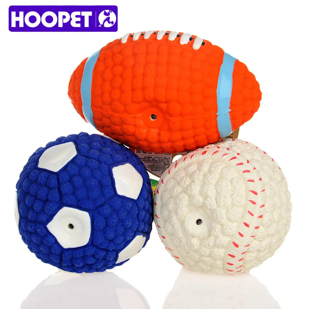 Bolas de Brinquedo com apito para cães