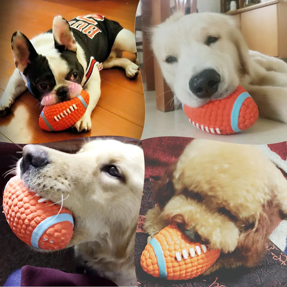 Bolas de Brinquedo com apito para cães